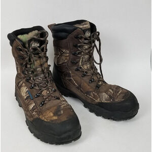 Itasca Boots Mens 11 M Icebreaker Realtree Camo 3M Thinsulate Waterproof Outdoor